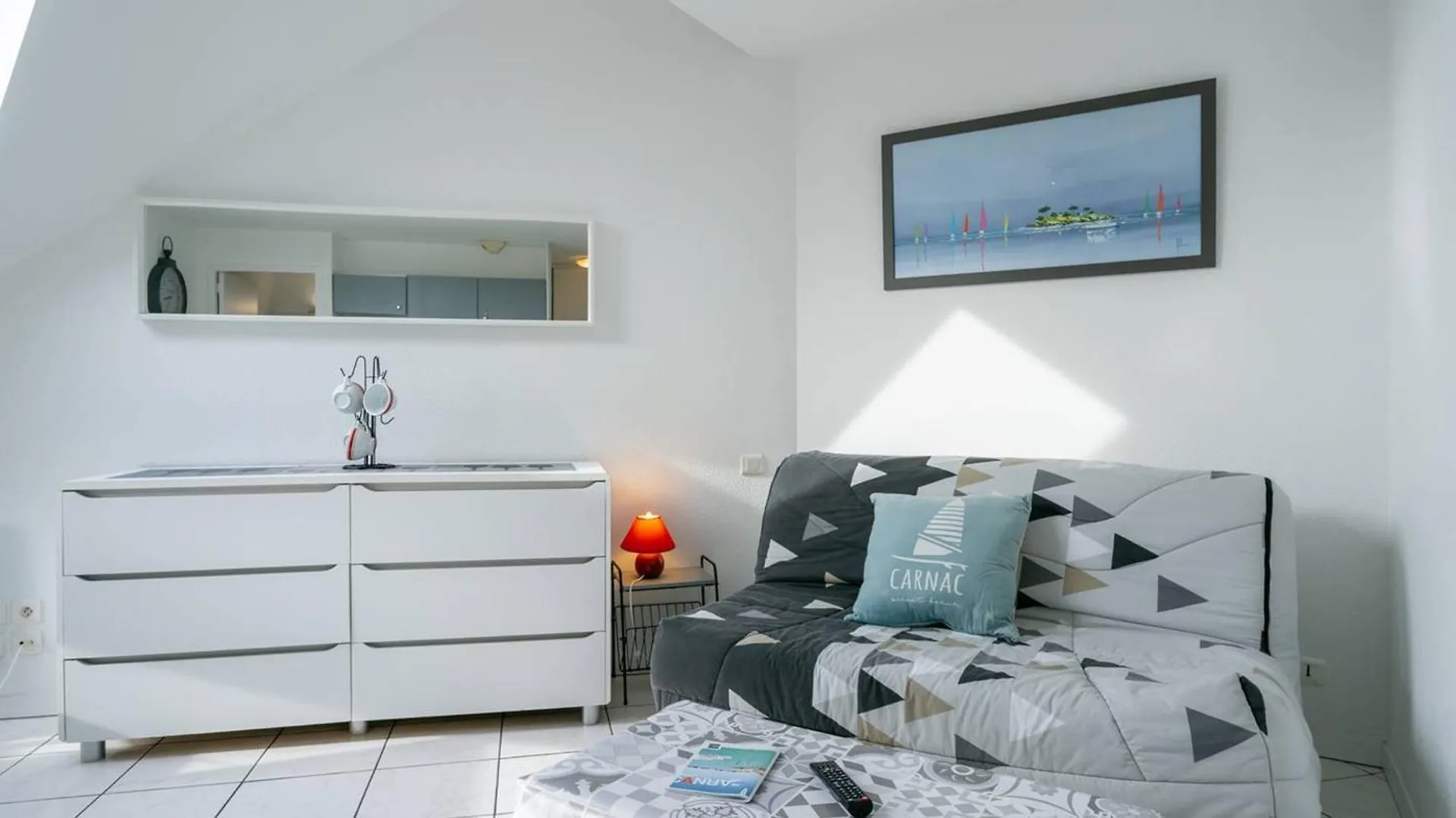 Studio Confortable A 500M Des Plages De Carnac - Balcon Sud, Tv, Parking - 2 Pers, 2* - Fr-1-477-181 0*,